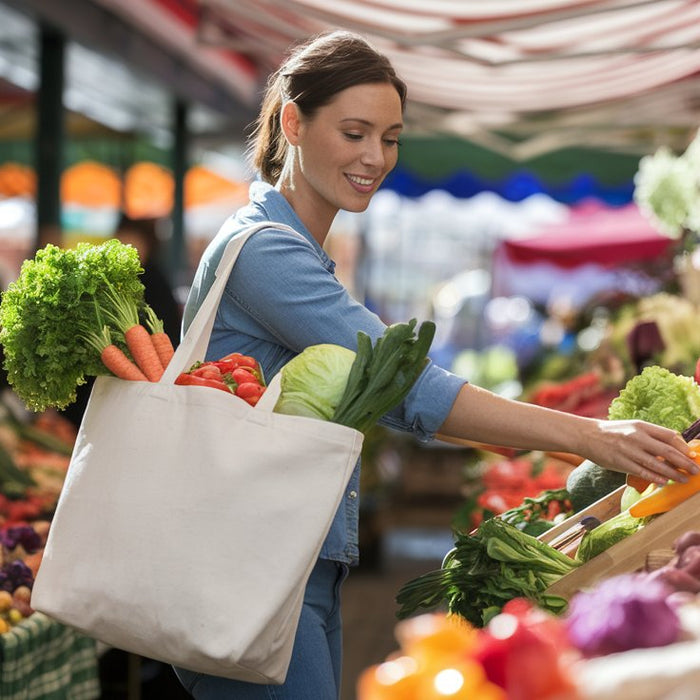 Canvas Grocery Tote Bags: Your Eco-Friendly Shopping Companion