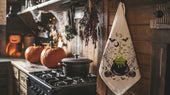 Trick or Treat! Halloween Inspired Flour Sack Tea Towel Ideas