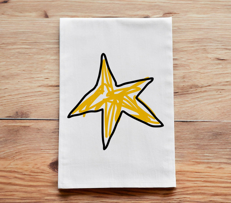 Your Child's Drawing Tea Towels, Your Child's Art Tea Towels
