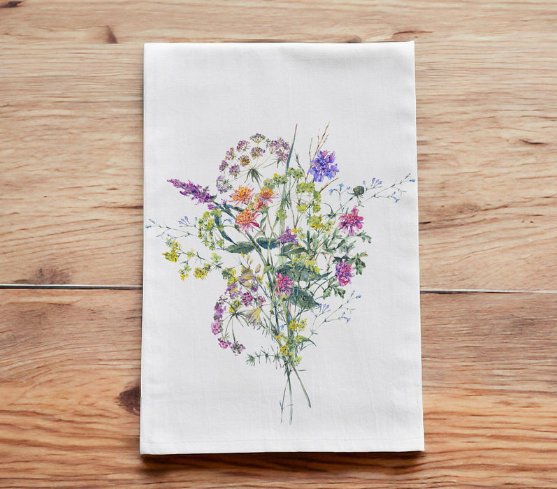 Floral Tea Towels, Floral Kitchen Towels