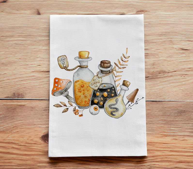 Halloween Tea Towels, Halloween Kitchen Towels