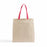 Wholesale 100% Cotton Tote Bags with Color Handles - Durable, Eco-Friendly, and Stylish