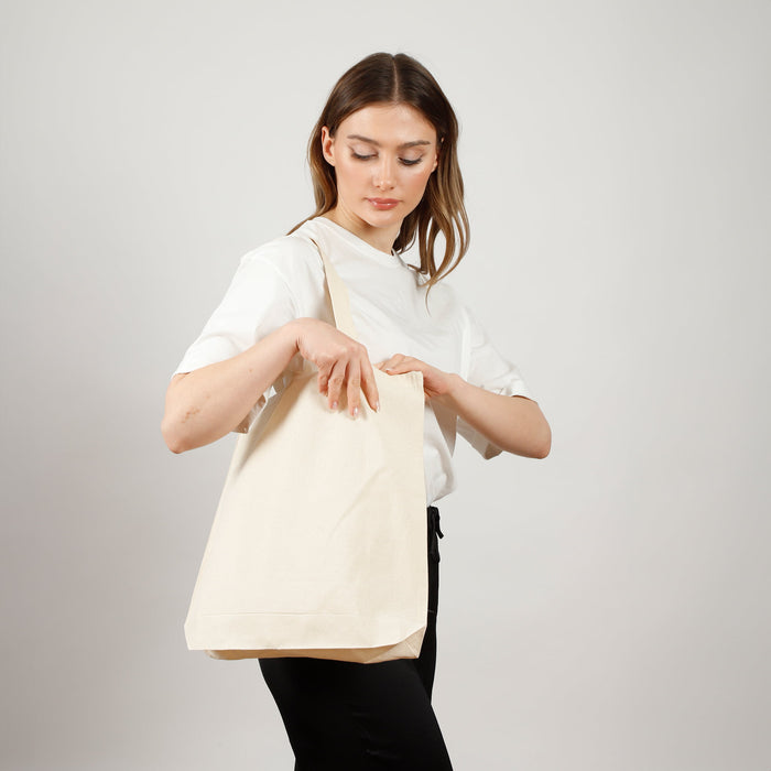 Essential Cotton Tote - Durable, Eco-Friendly & Stylish Canvas Bag for Everyday Use